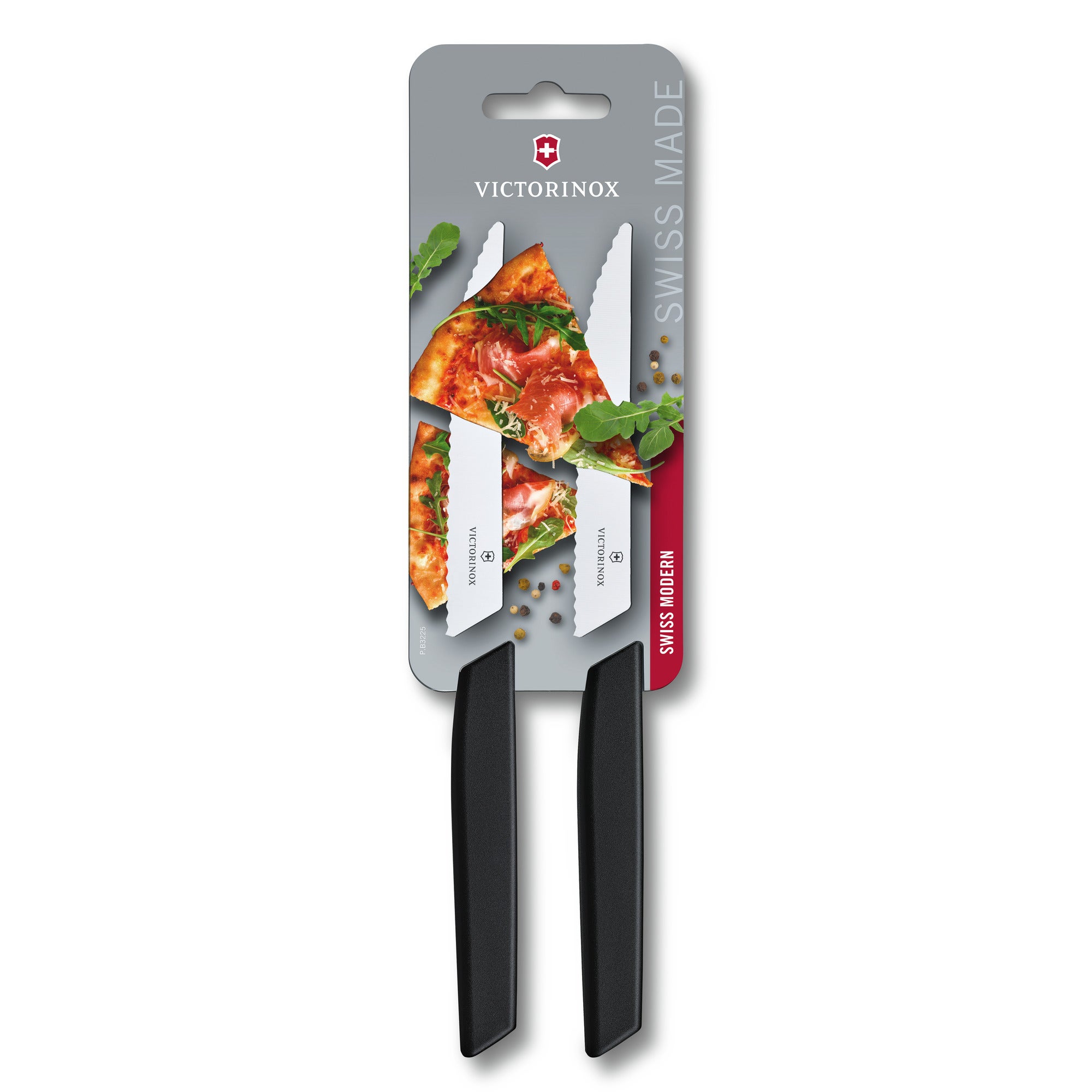 Swiss Modern Steak-and Pizz Knife,black,