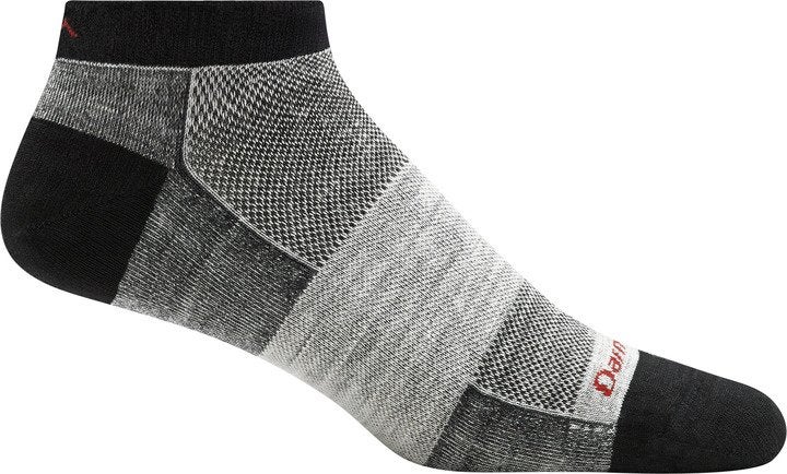 Merino Wool No Show Mesh Charcoal S