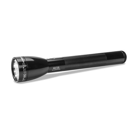 Ficklampa, ML50L LED svart för 3 st C-cells
