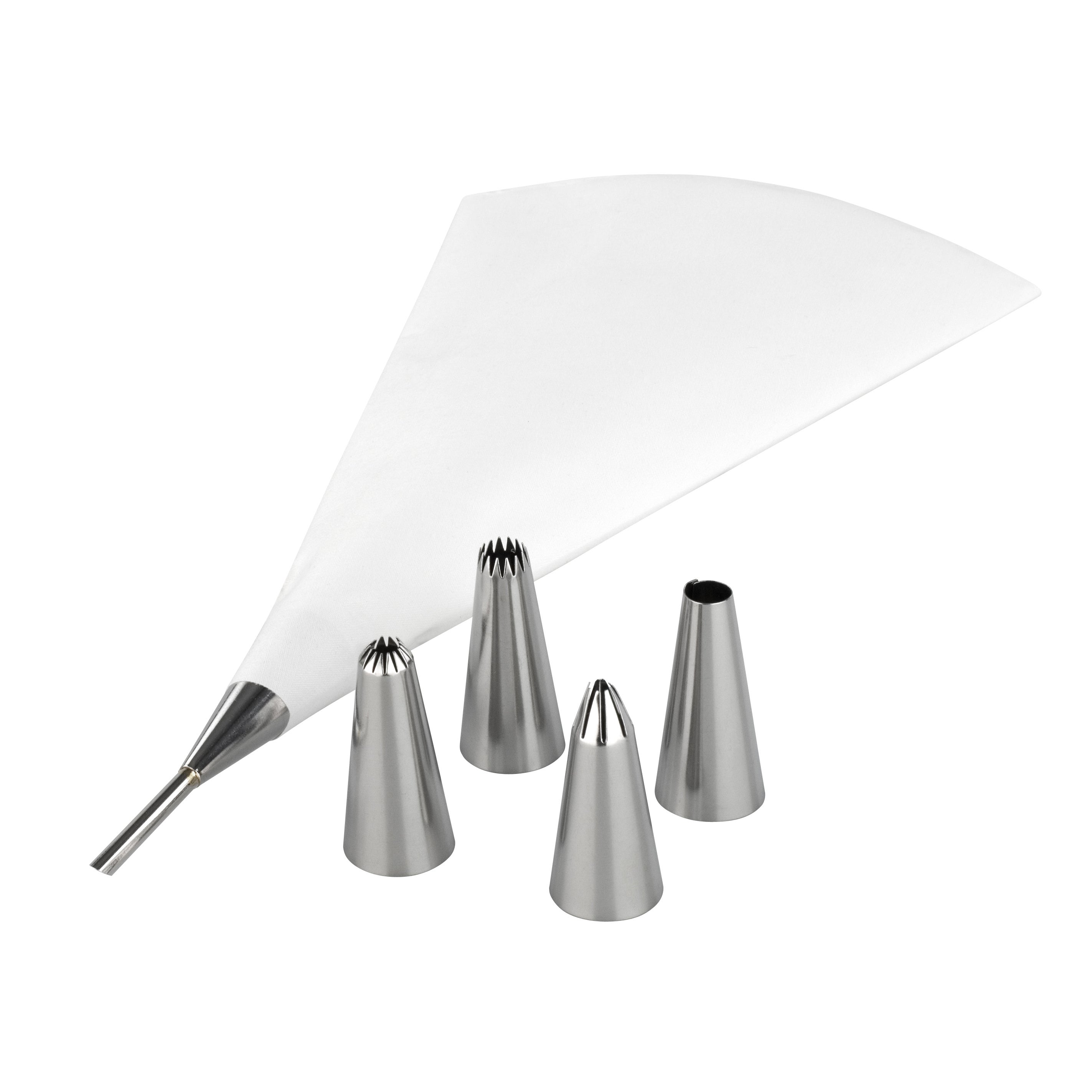 Tala 6 Pc Icing Set (5 Nozz & Bag)