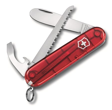 Fickkniv My first Victorinox II med såg röd