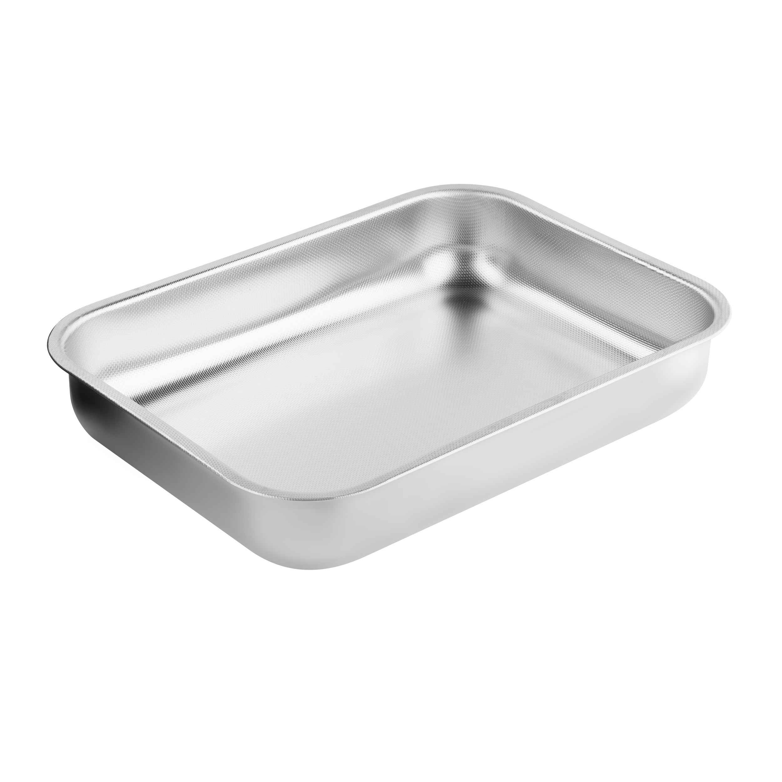 AL FORNO Roaster,non stick, stainless steel 25x19x