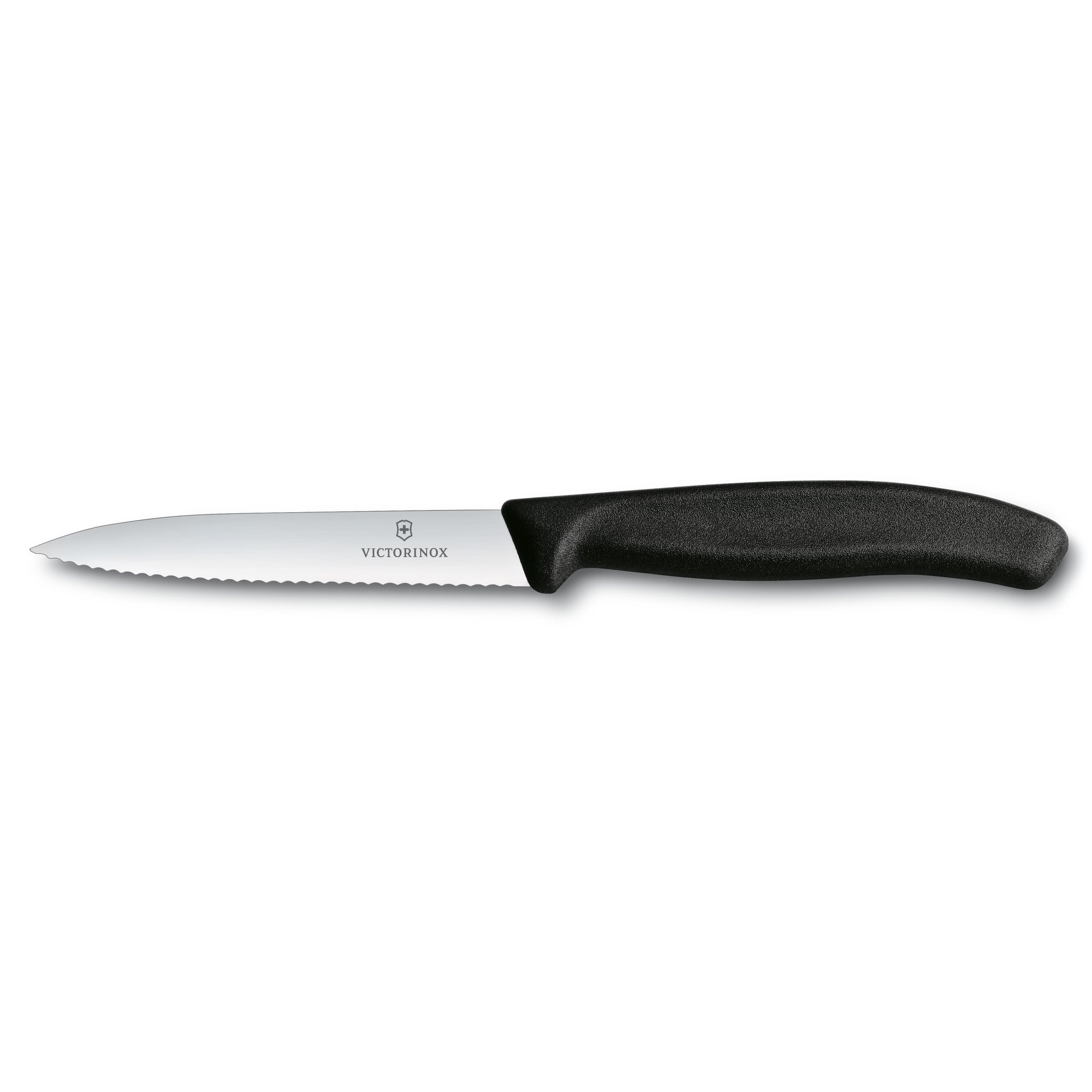Grönsak- & skalkniv 10cm svart