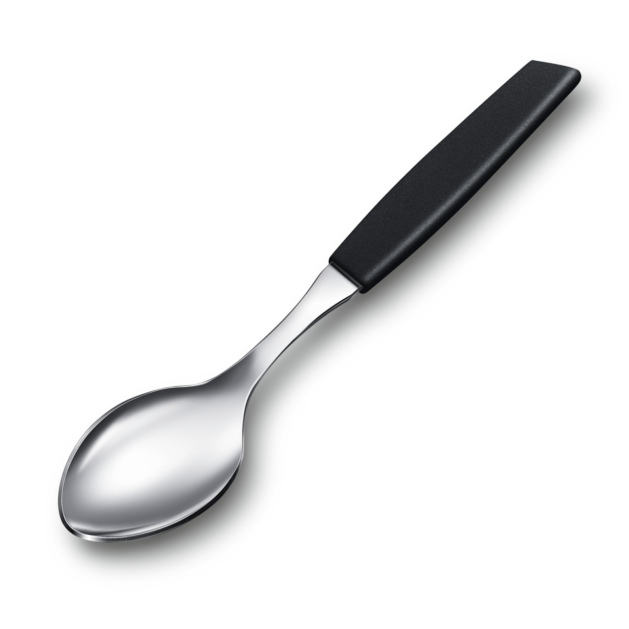 Swiss Modern Tea Spoon, black 6-pack