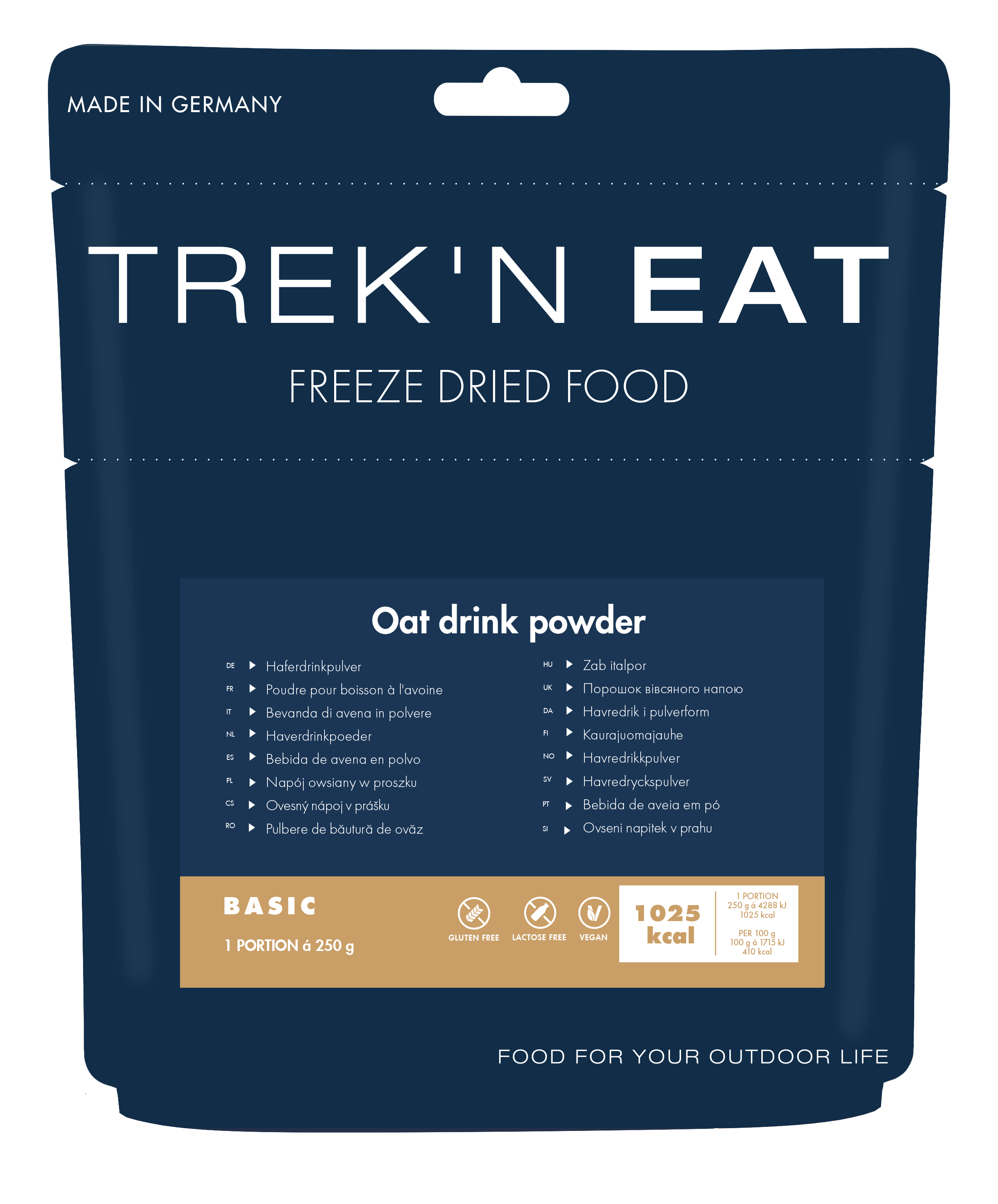Oat drink powder