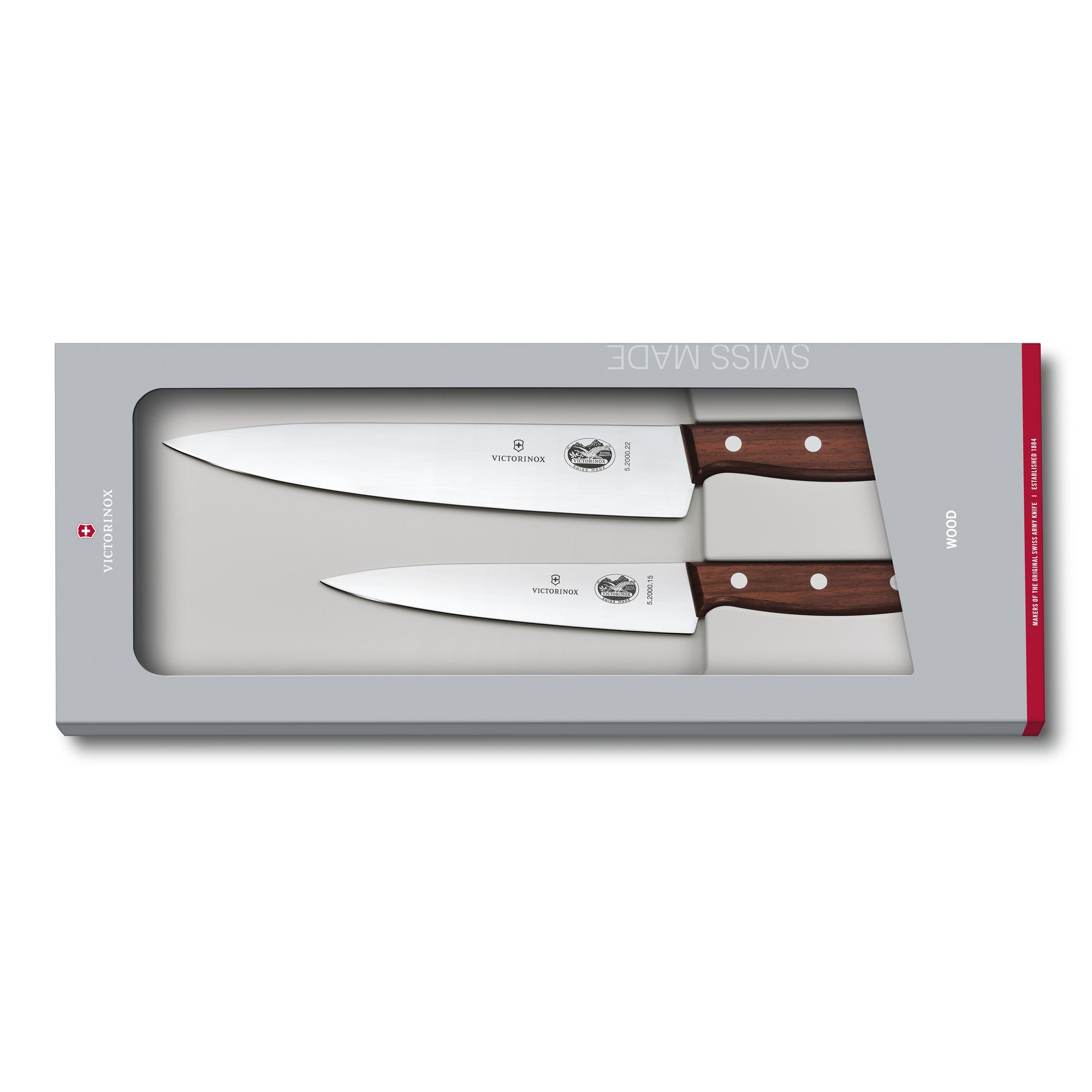 Köksknivsset, 22 cm kockkniv och 15 cm kockkniv