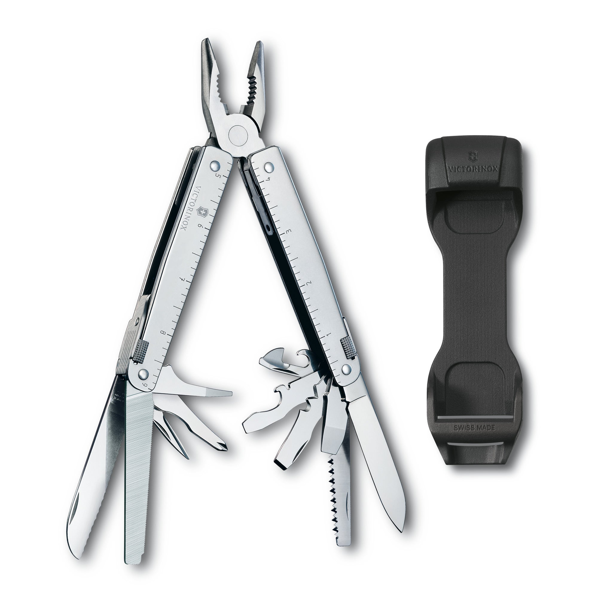 SwissTool, 115 mm, in Synthetic Belt Holder