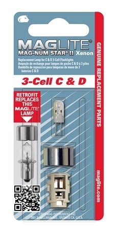 Glödlampa Magnum Star II för 3 D/C cell