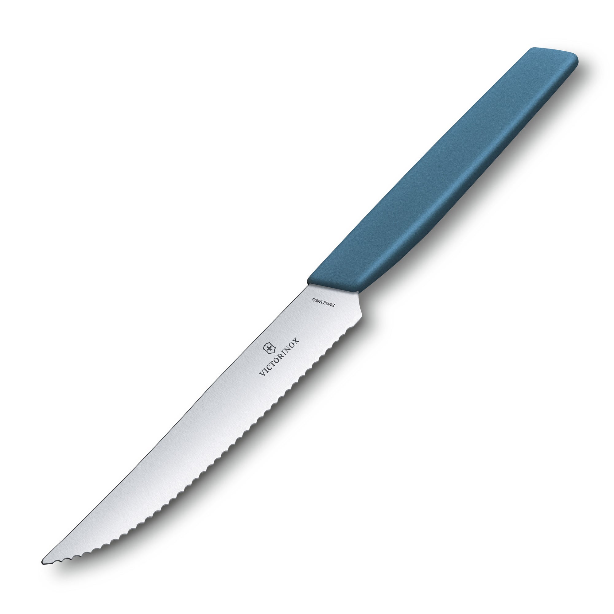 Swiss Modern Steak- and Pizza Knife,wavy edge,