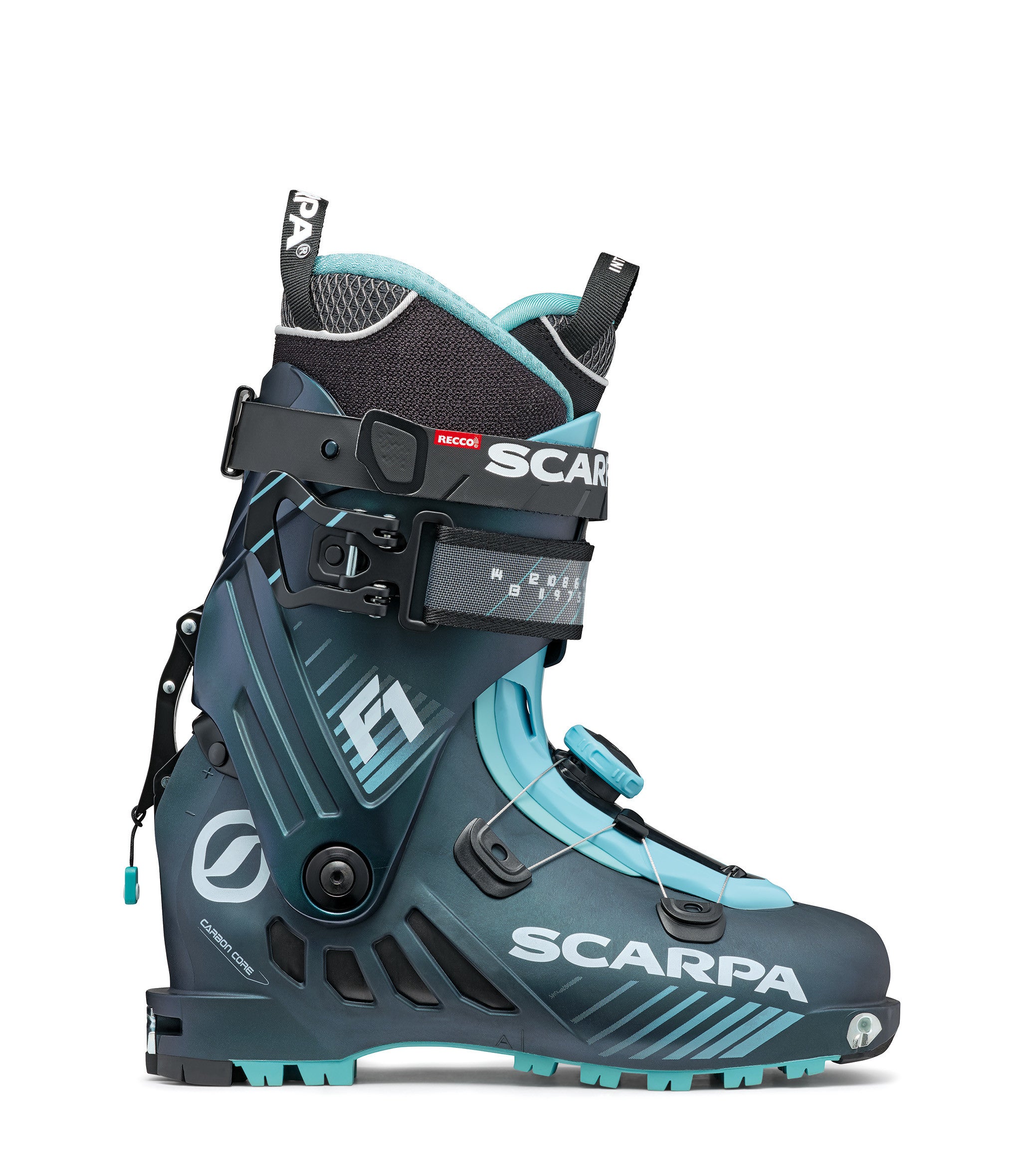 F1 Wmn Anthracite - Aqua R 250