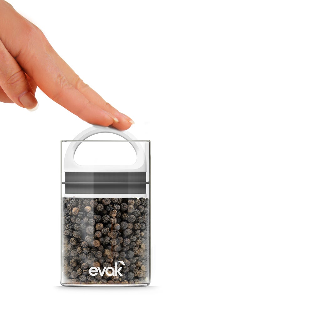 Förvaringsburk EVAK Mini Vit