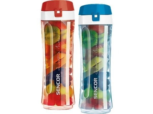 SENCOR Smoothie Tritan bottles 2 pcs BPA Free 0,6l