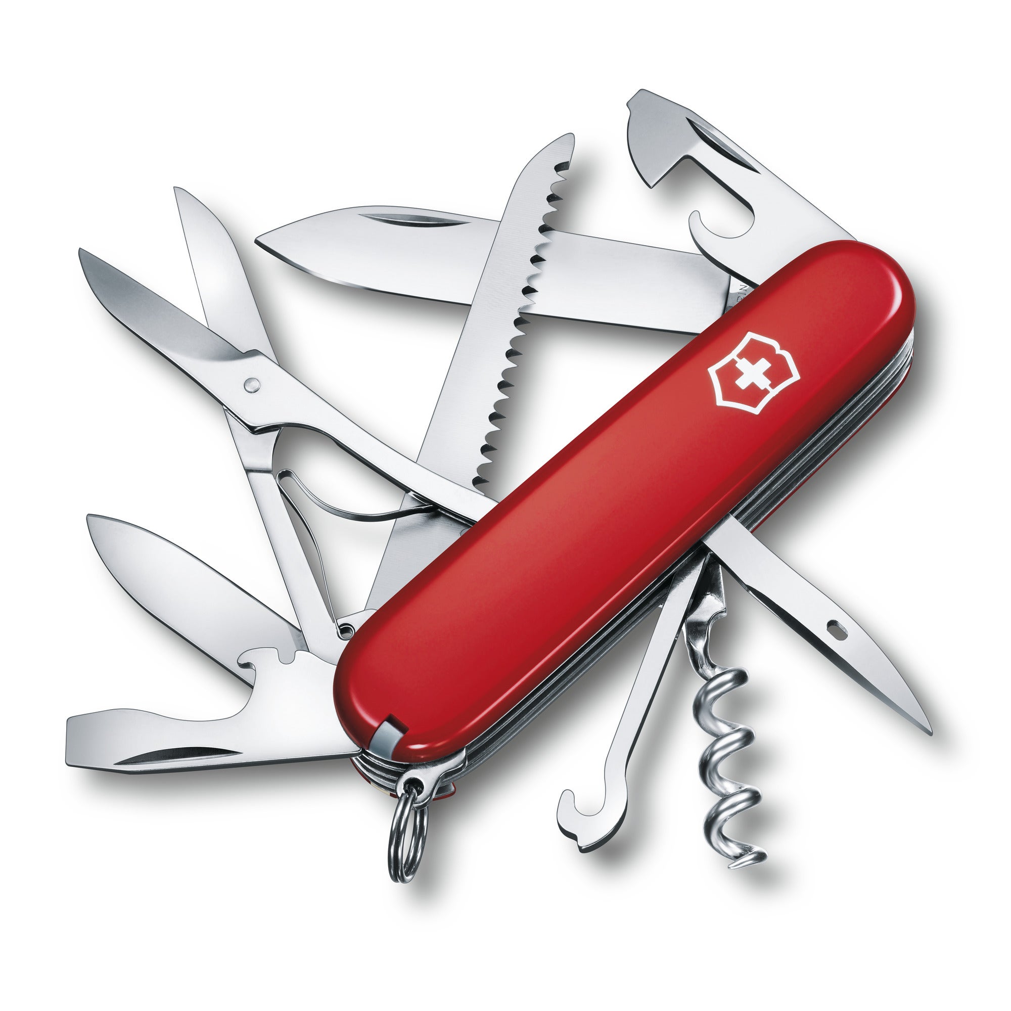 Fickkniv Huntsman röd blister Original Swiss Army,