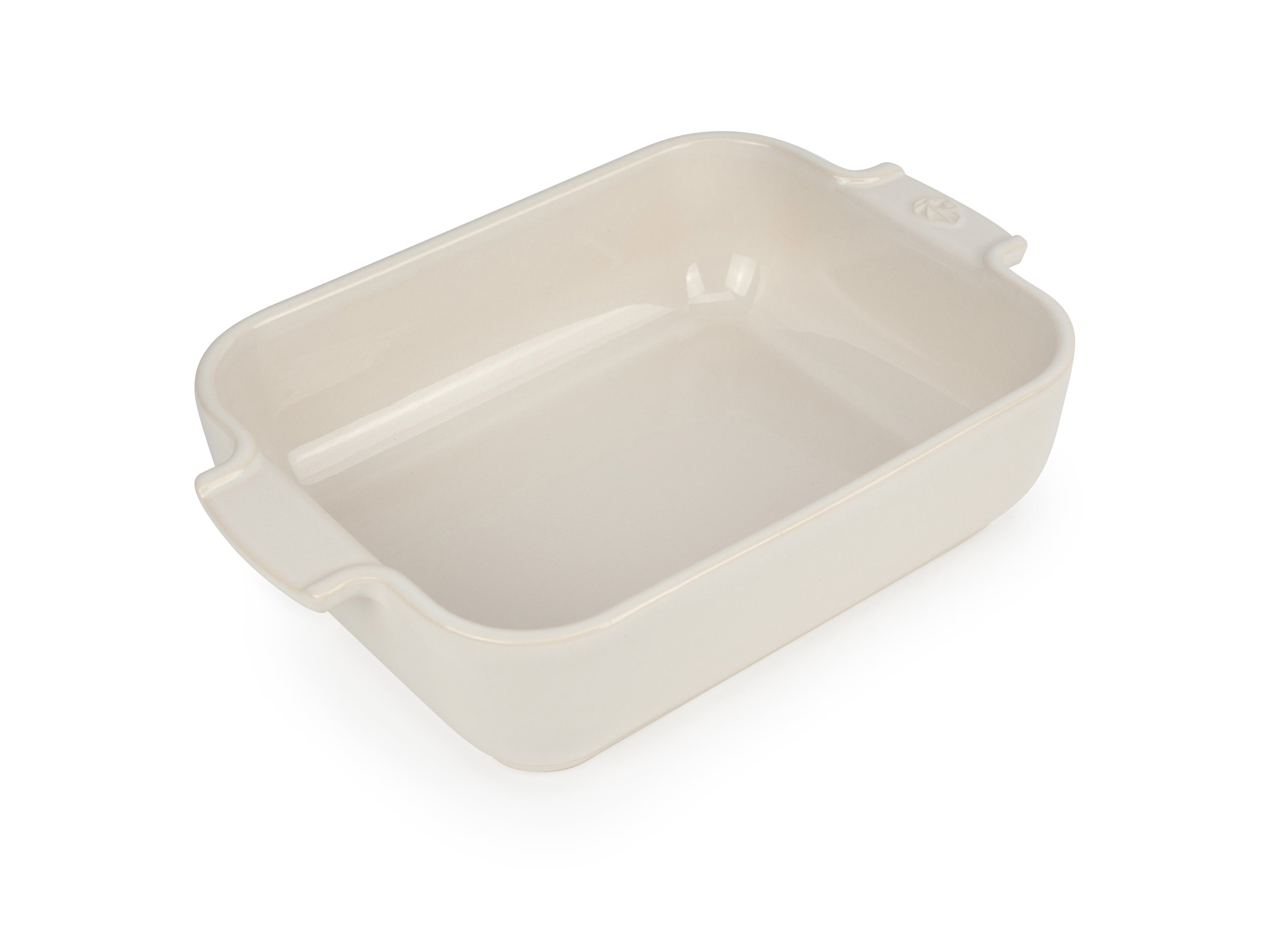 Appolia Ceramic Rectangular Bakers Ecru 25 cm
