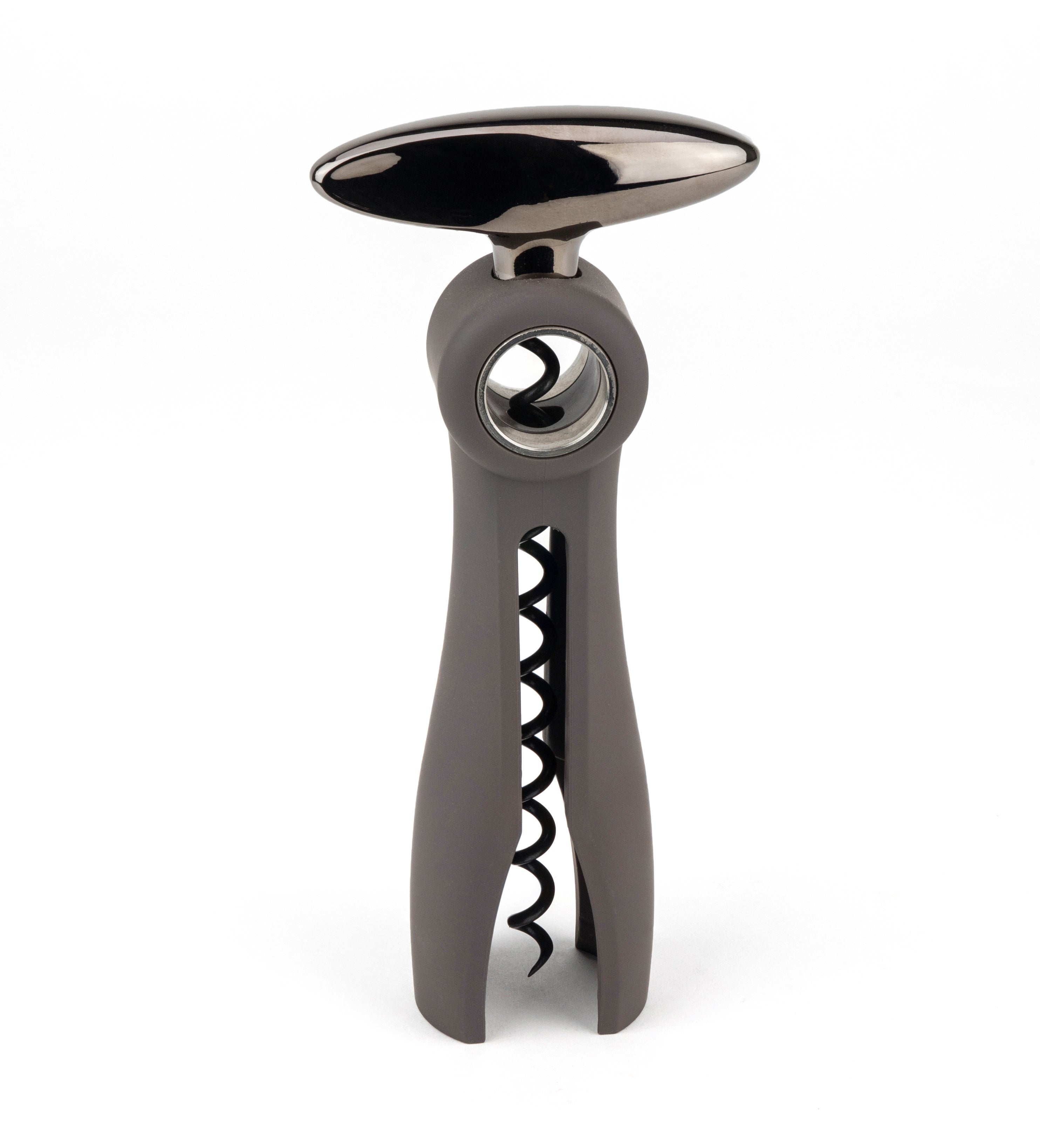 Salma Corkscrew with foil-cutter Basalt 19 cm