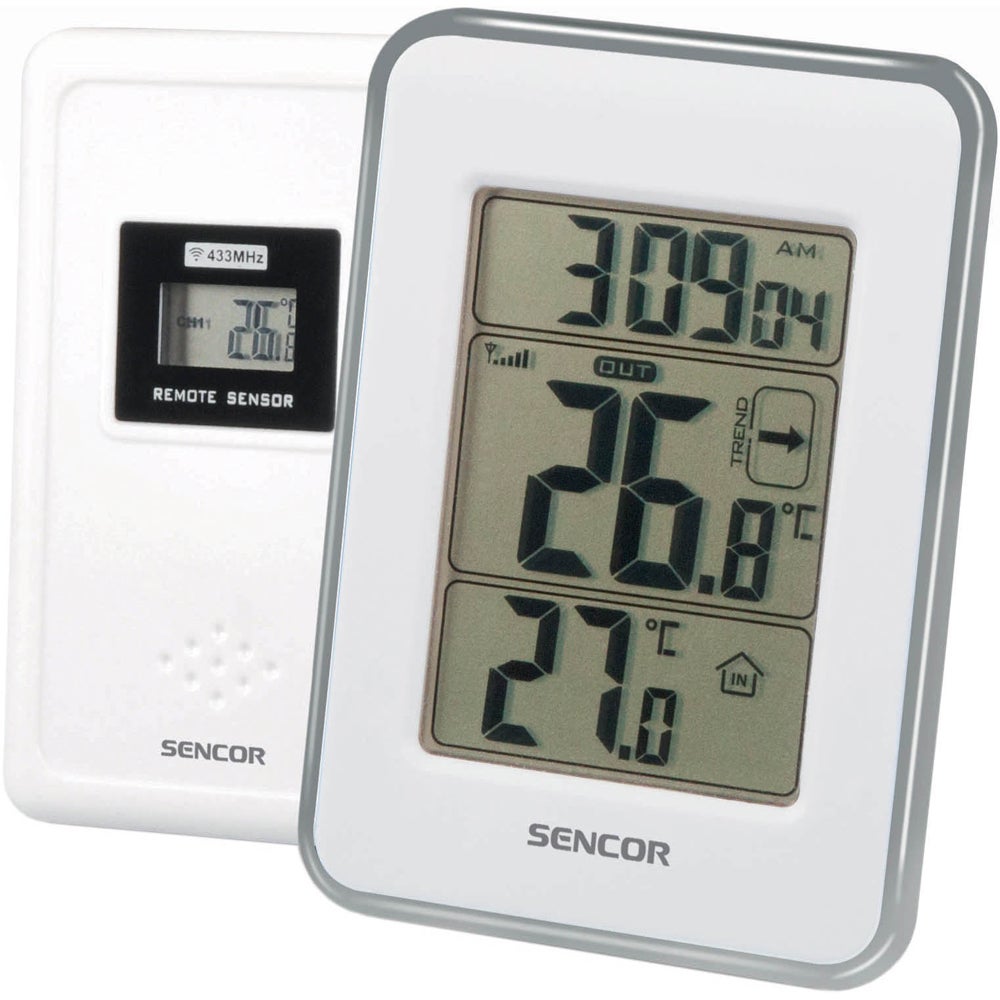 SENCOR Trådlös inne/utetermometer