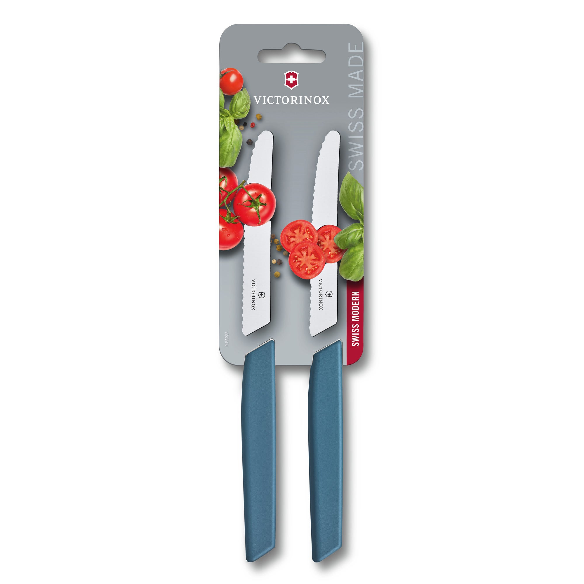 Swiss Modern Tomato-and Table Knife,blue,
