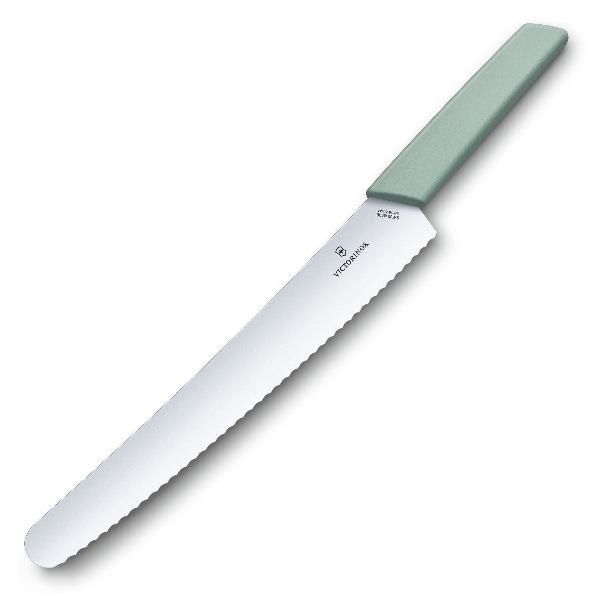 Bread-and pastry knife wavy 26cm Aqua