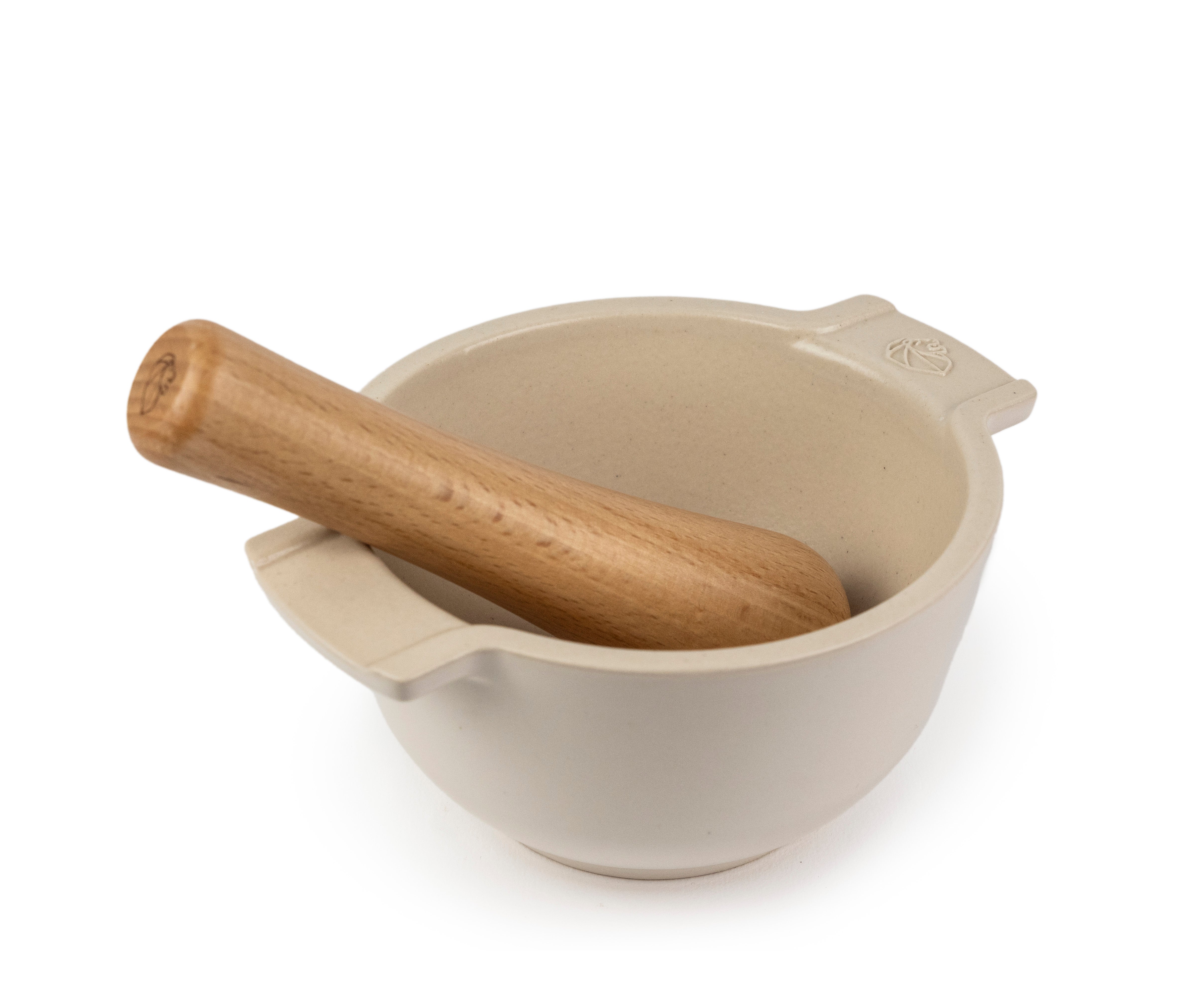 Appolia pestle & mortar ø14 cm ecru