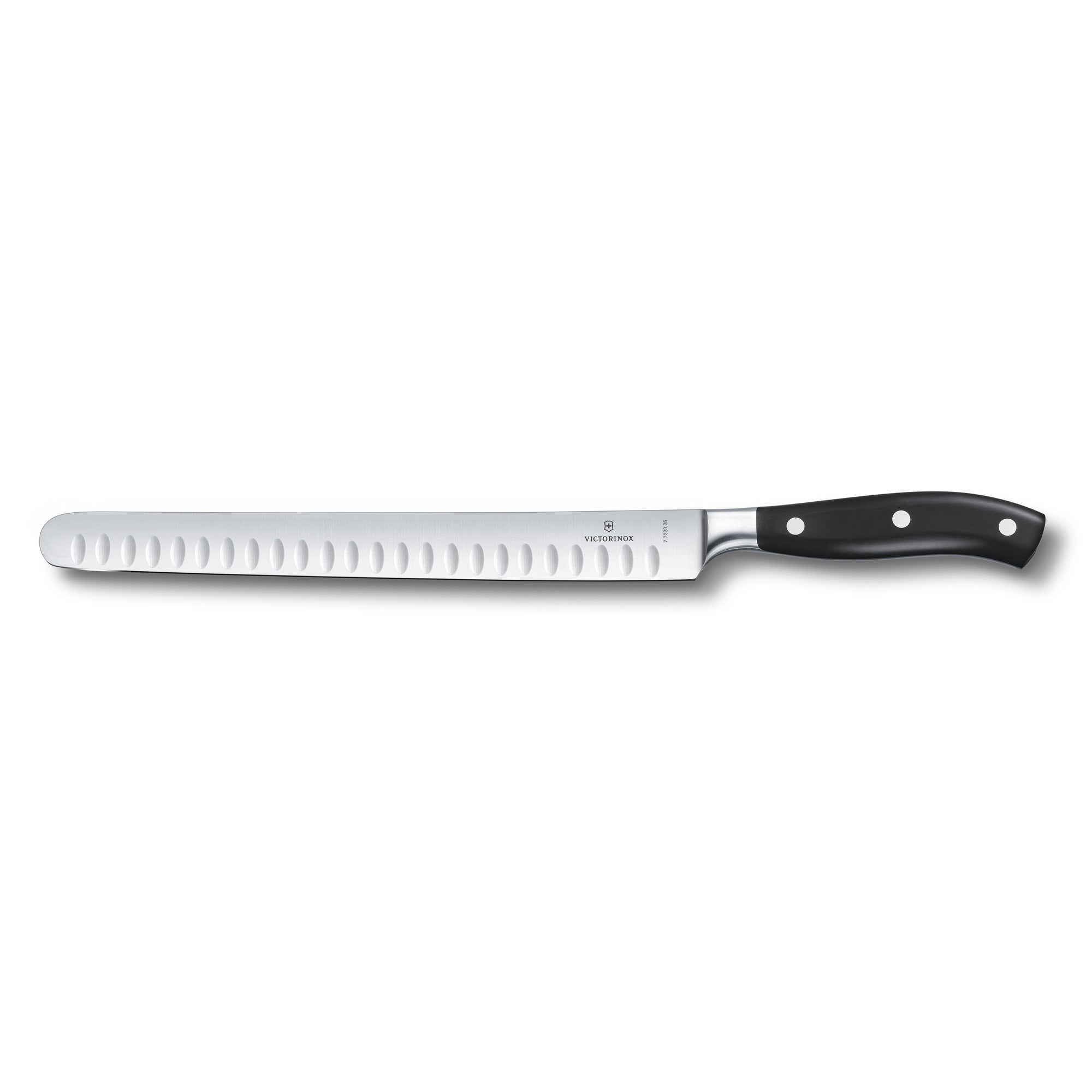 Laxkniv, smidd, 26 cm i