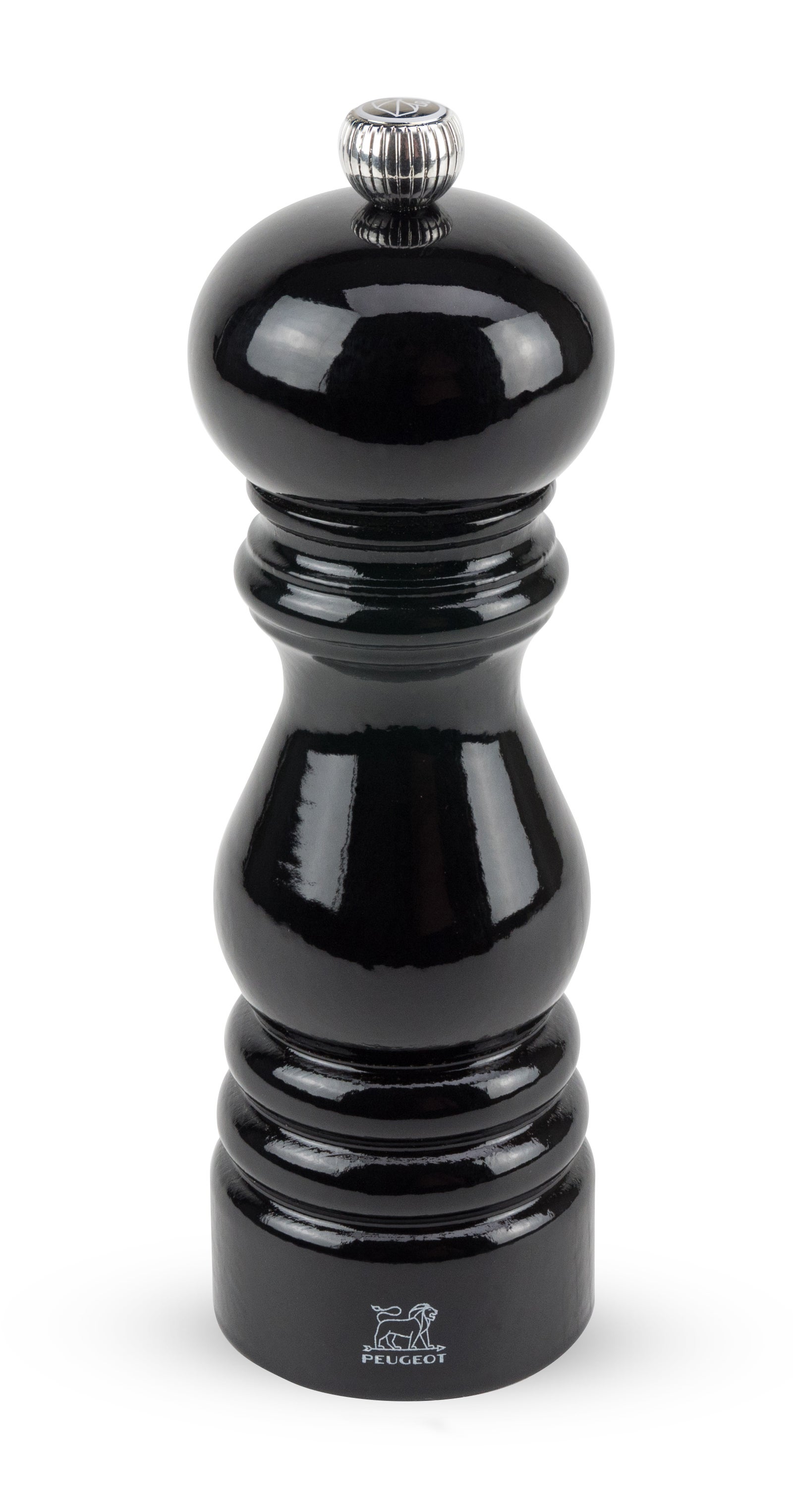 Paris Salt Mill Laquered Black 18 cm
