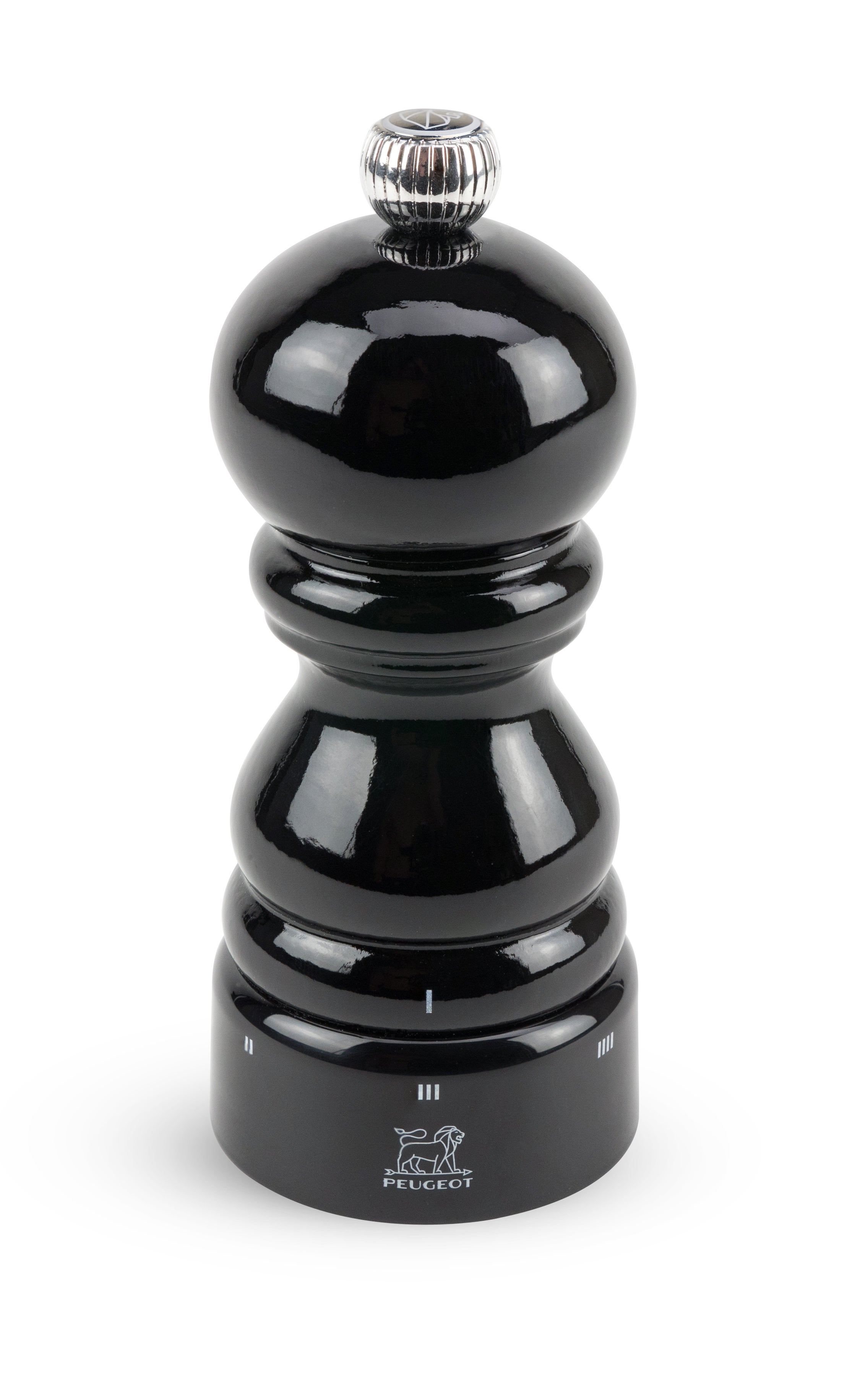 Paris u'Select Z Salt Mill 12 cm Lacquered Black