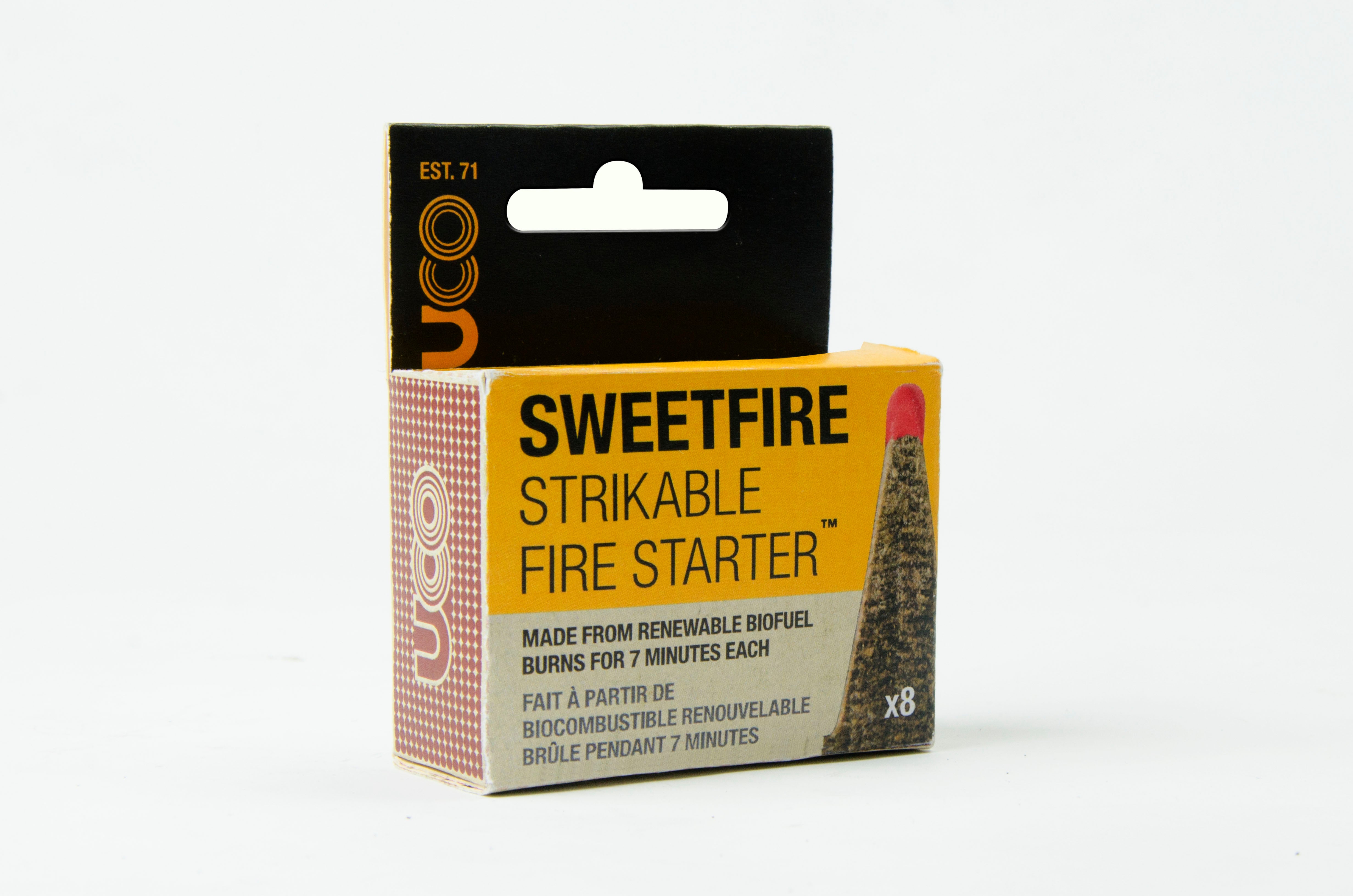 SweetFire Strikeable Firestarter - 8 pack