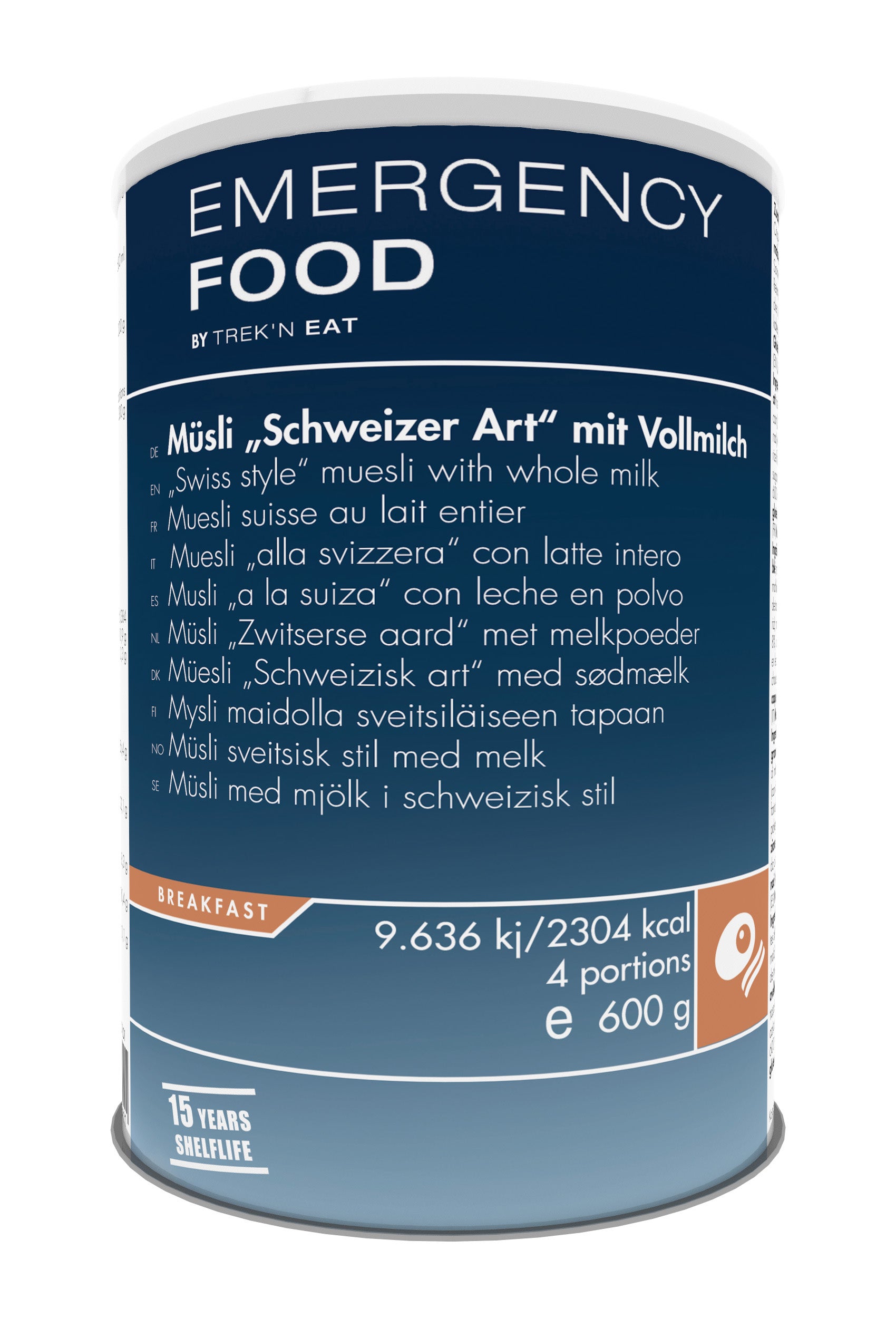 Swiss Muesli with Milk - Emergency Line