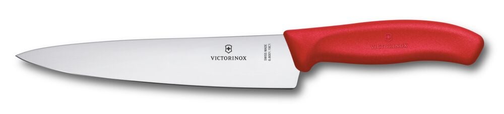 Swiss Classic, chef's knife, 19cm, straight, red, 