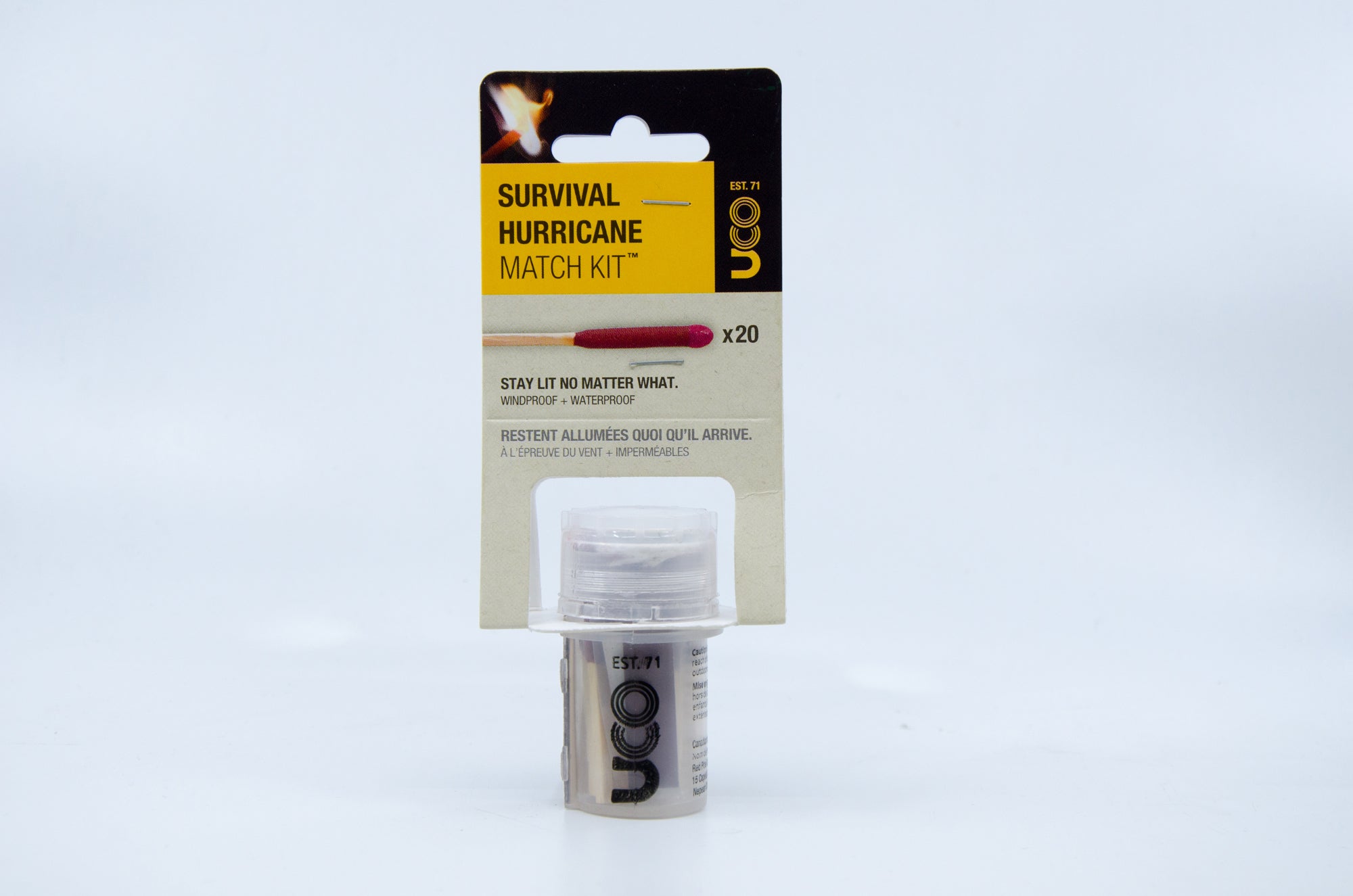 Hurricane Survival Matches with 20 Matches