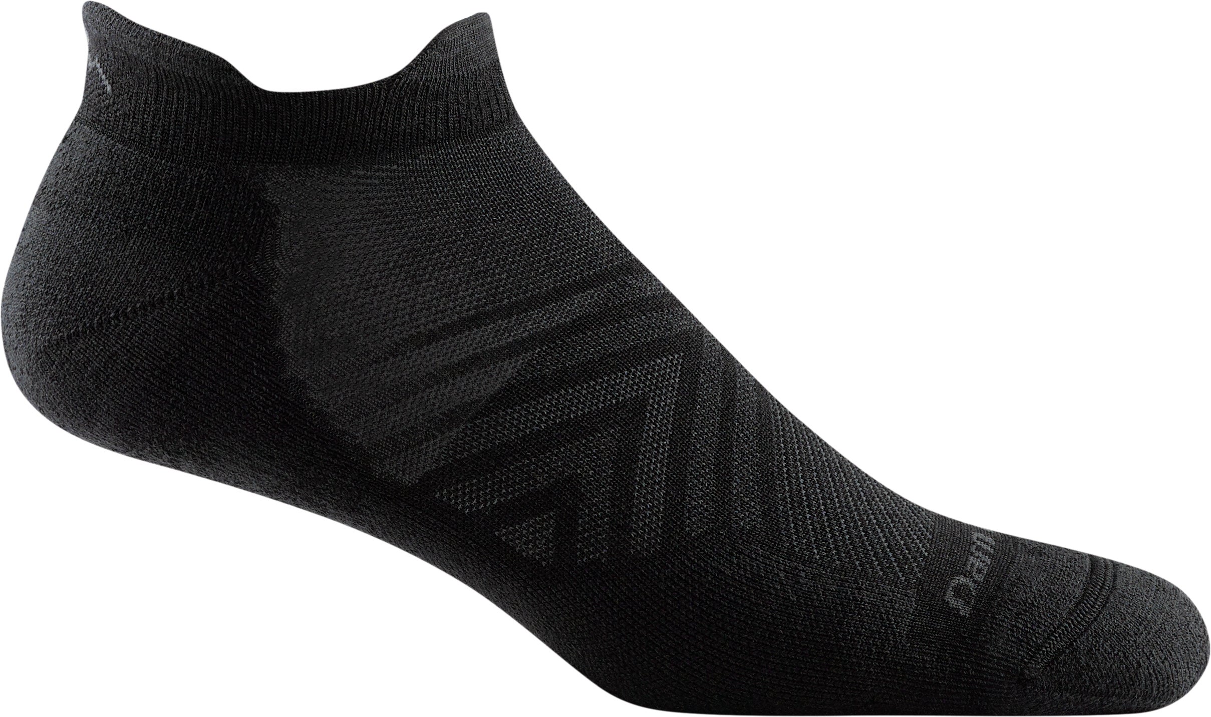 Run No Show Tab Ultra-Lightweight with Cushion Bla