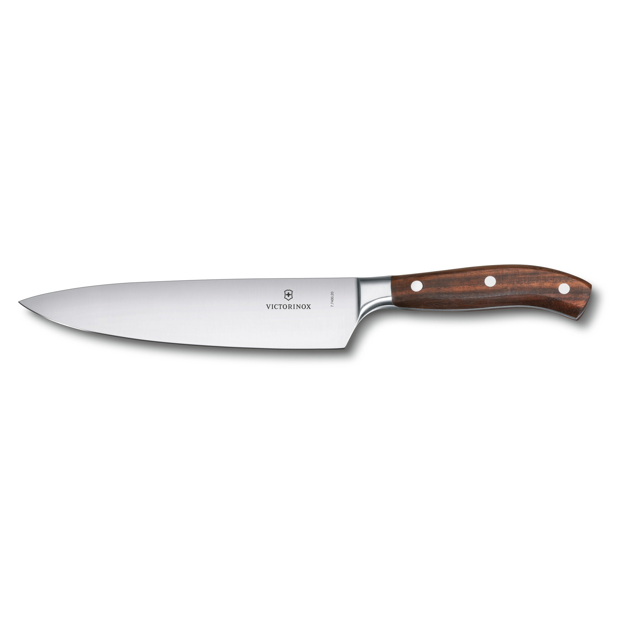 Kockkniv,Grand Mâitre, smidd, 20 cm, trähandtag