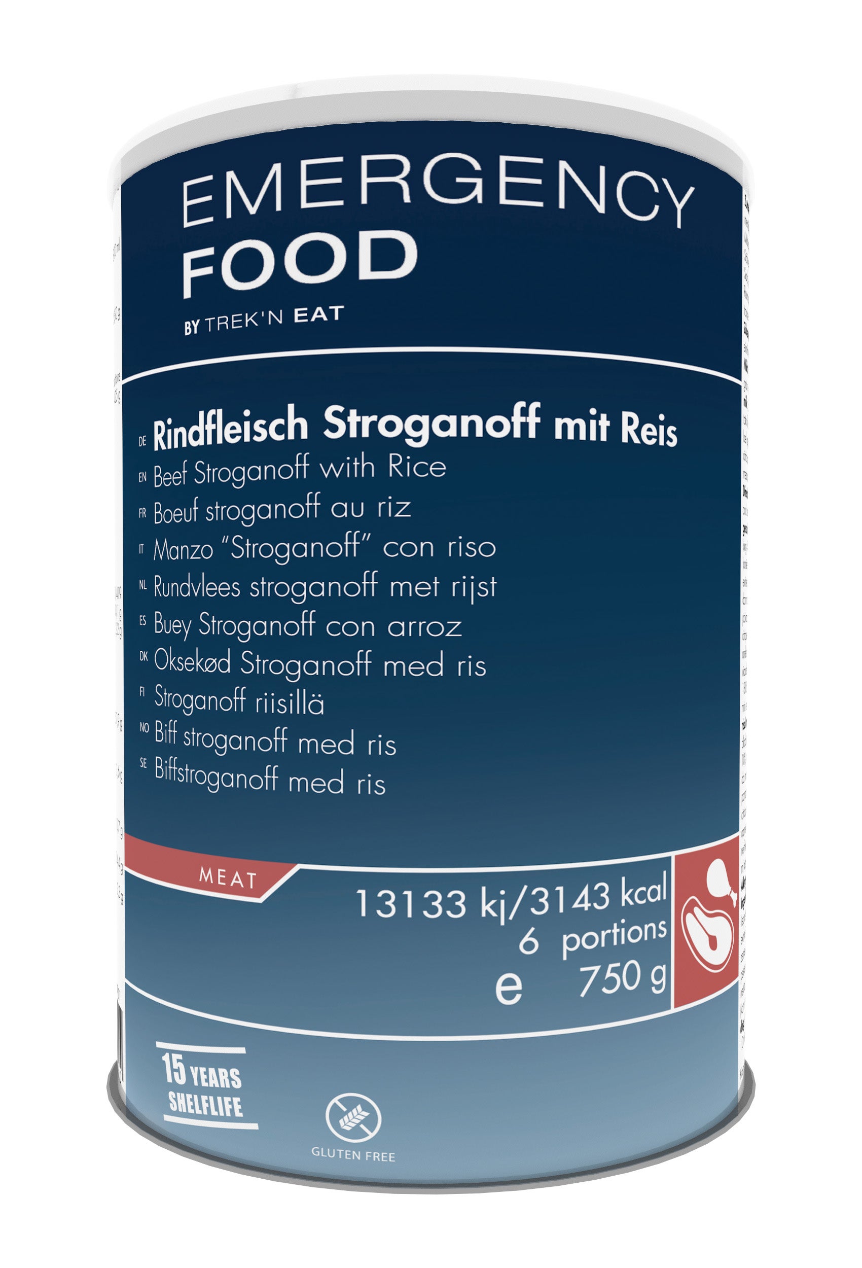 Beef Stroganoff with Rice - Emergency Line