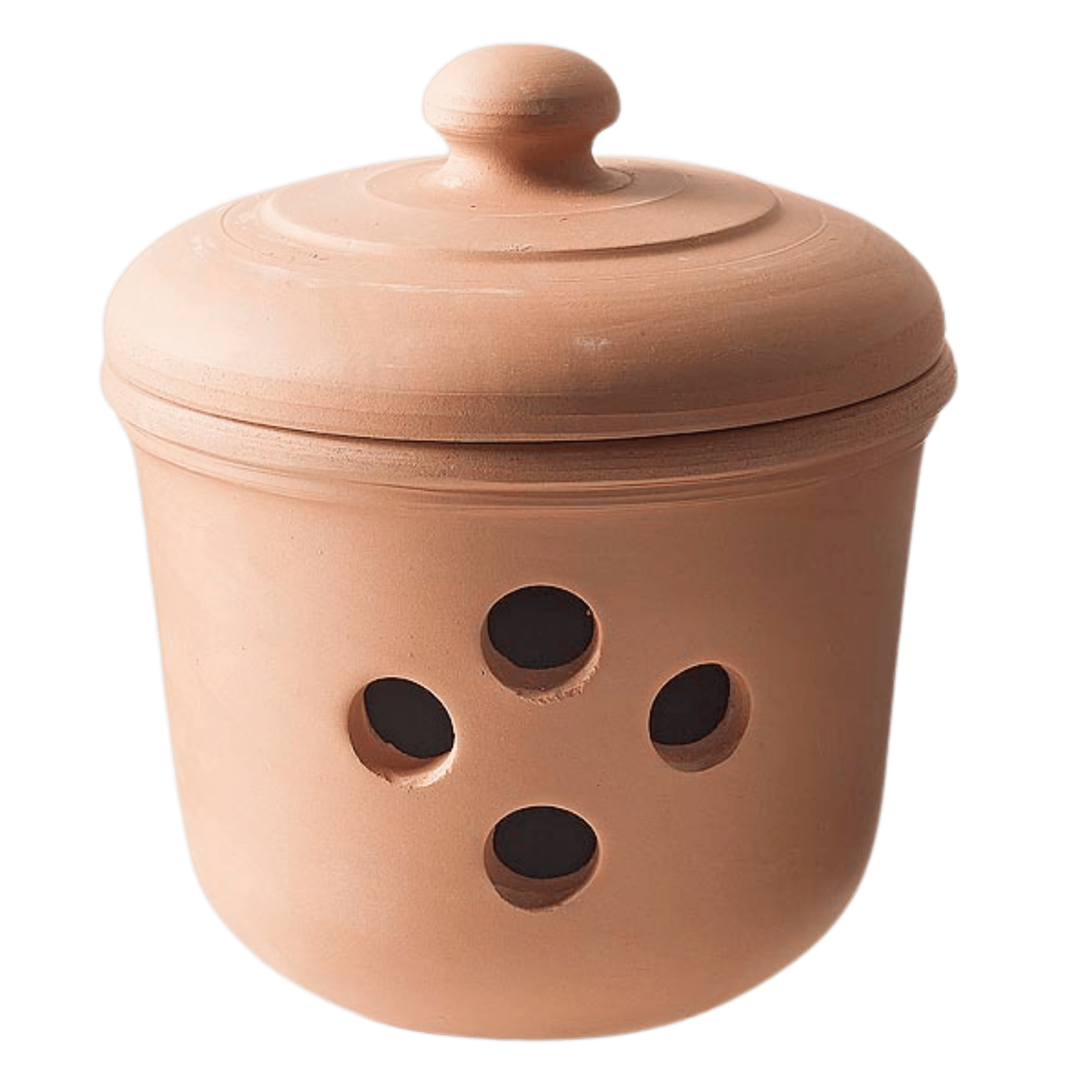 UNIO Garlic pot, Terracotta, Ø11.5 cm