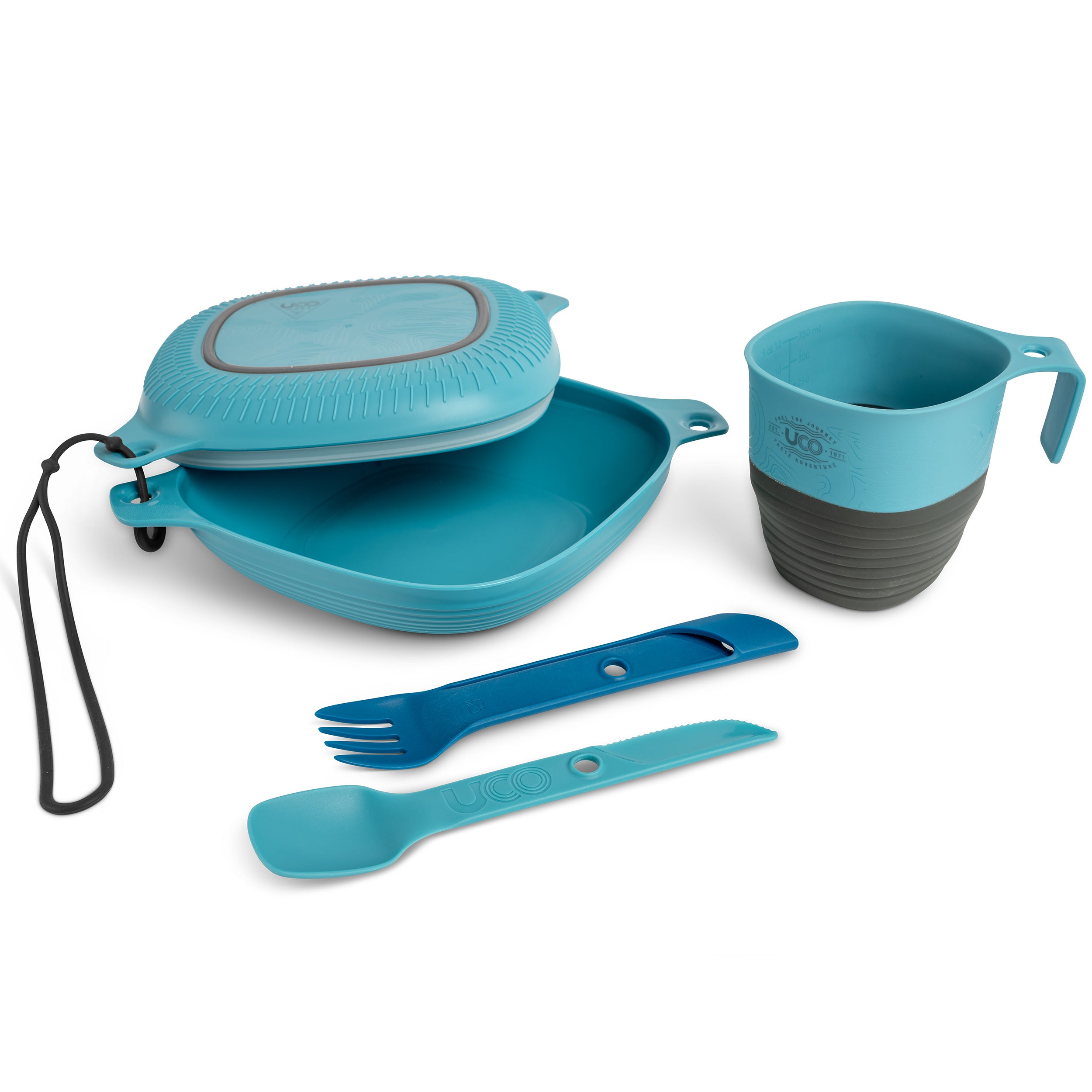Mess Kit, 6 pc, Classic Blue
