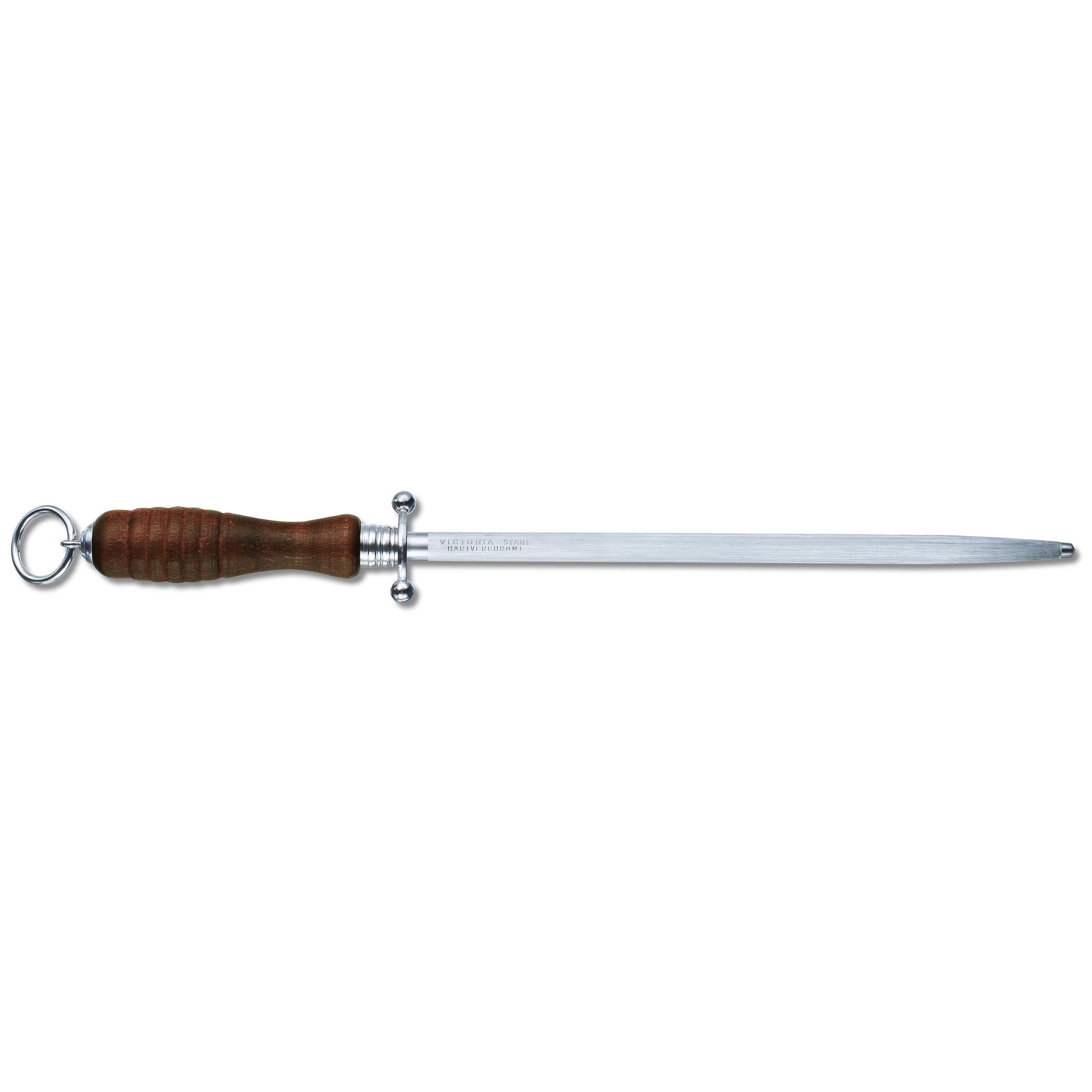 Slipstål, kök, 27 cm, runt