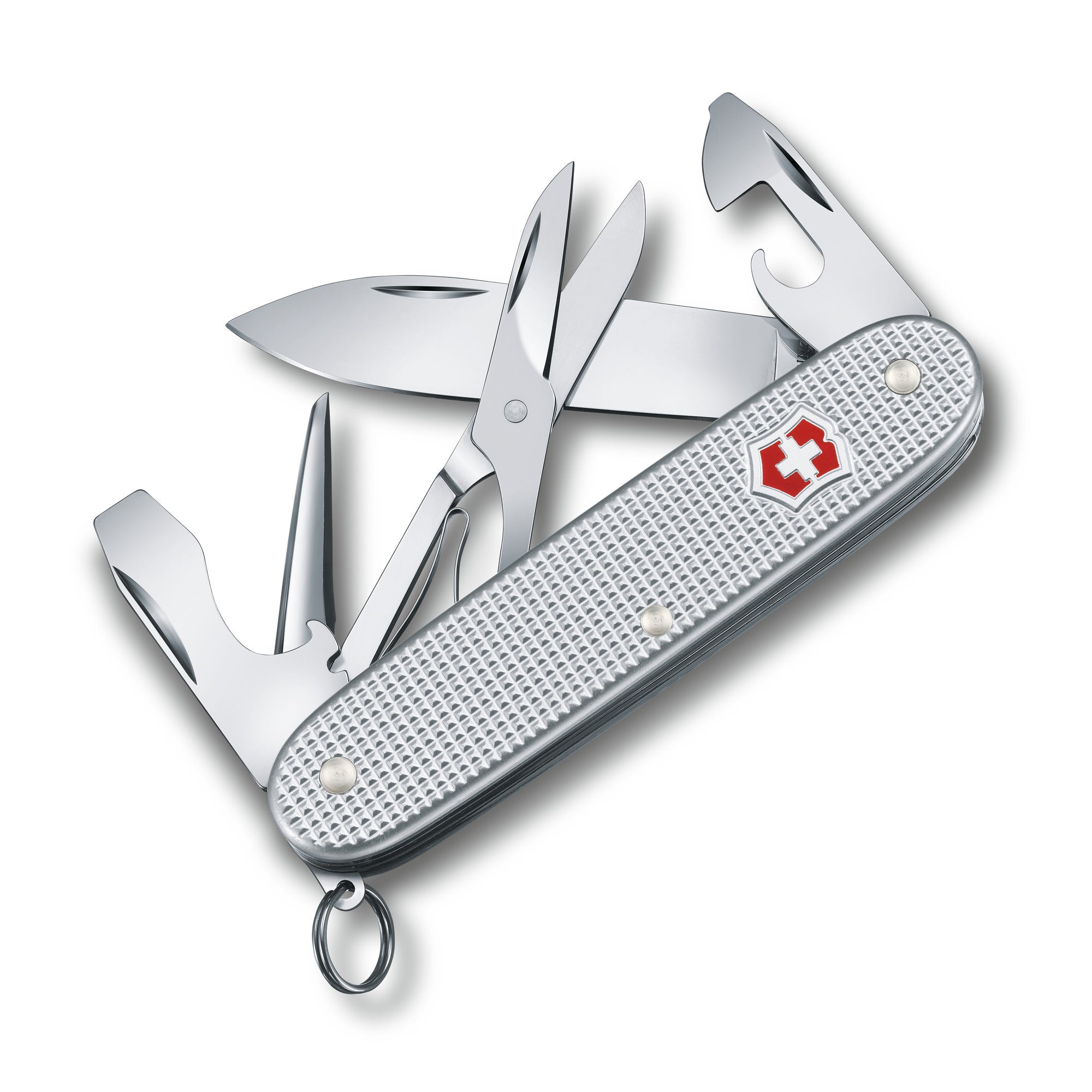 Fickverktyg Pioneer X, 93 mm, silver Alox