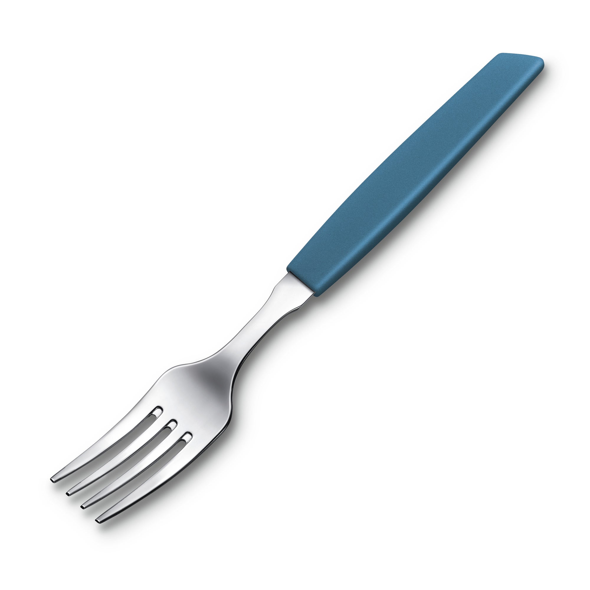 Swiss Modern Table Fork, cornflower-blue 6-pack